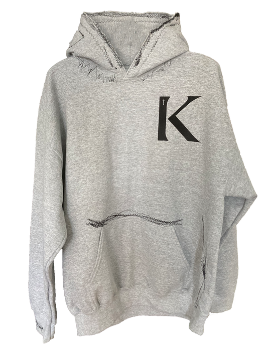 HOODIE GRAY - K