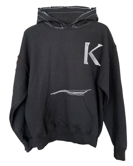 HOODIE BLACK - K