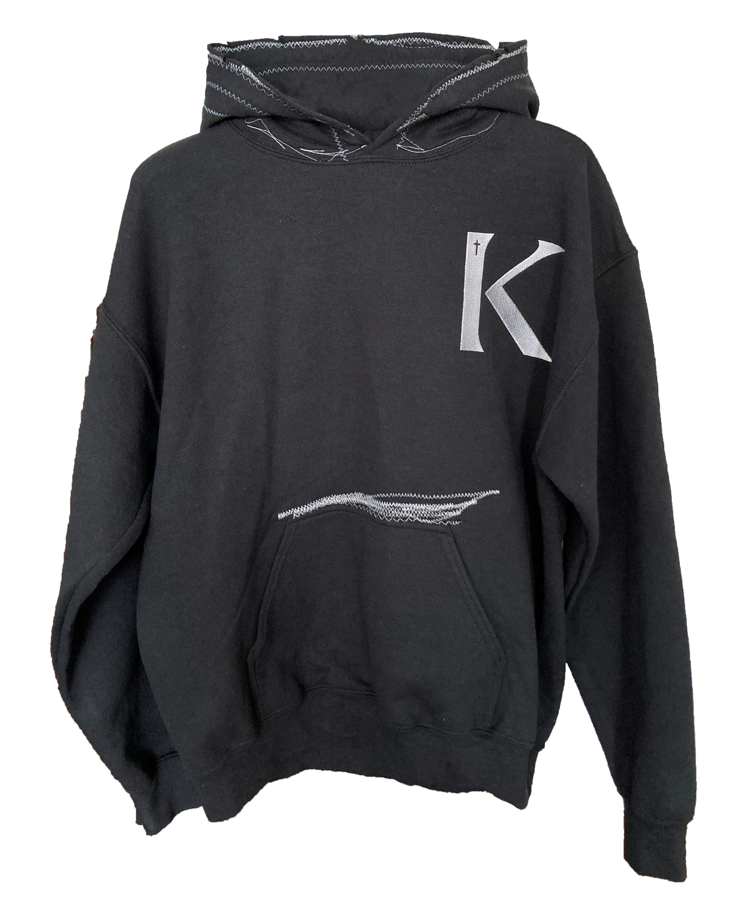 HOODIE BLACK - K